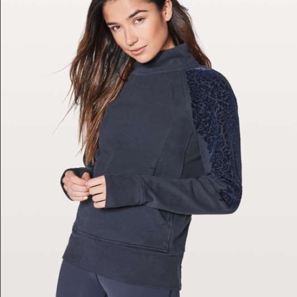 Lululemon Floral Flock Pullover